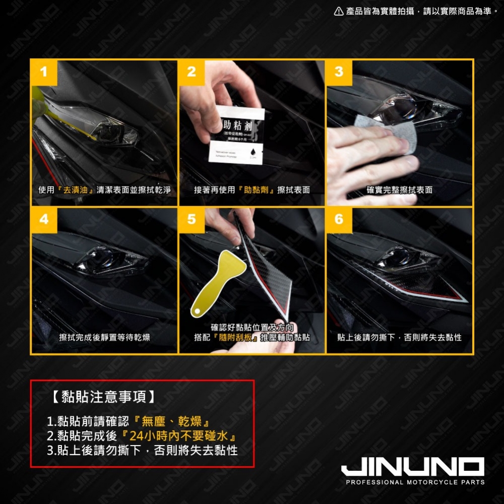 XMAX小盾正碳纖維保護貼