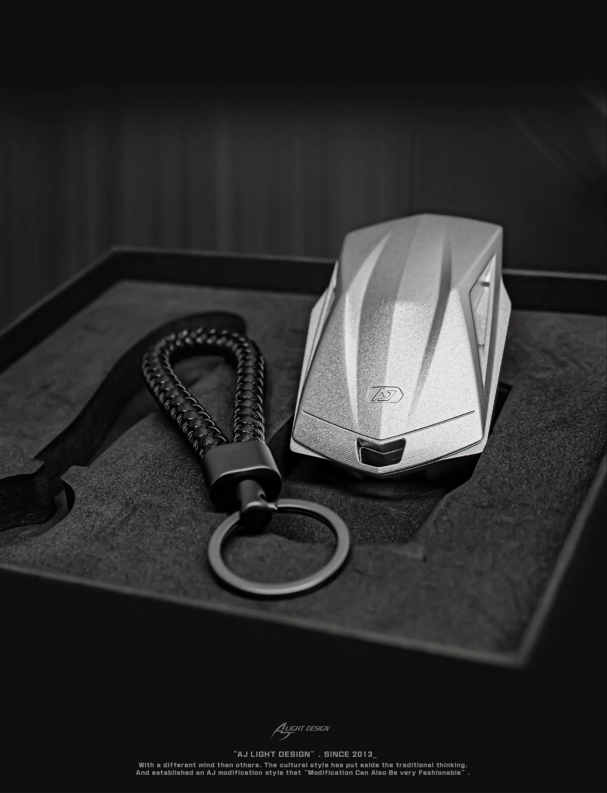 AJ SYM Keyless 鑰匙殼 圖雕款